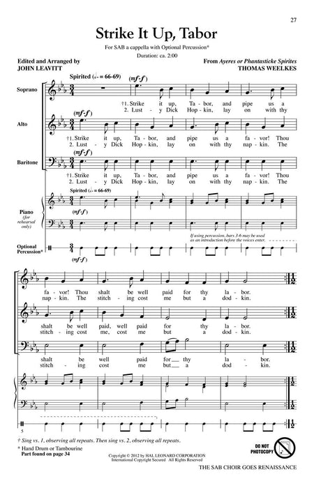 The SAB Choir Goes Renaissance | 小雅音樂 Hsiaoya Music