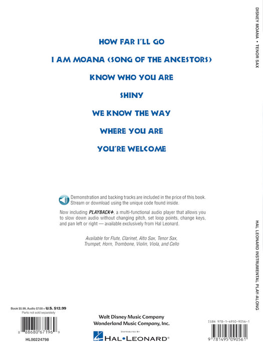 Moana Tenor Sax | 小雅音樂 Hsiaoya Music