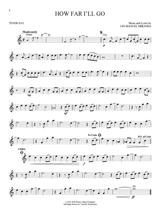 Moana Tenor Sax | 小雅音樂 Hsiaoya Music