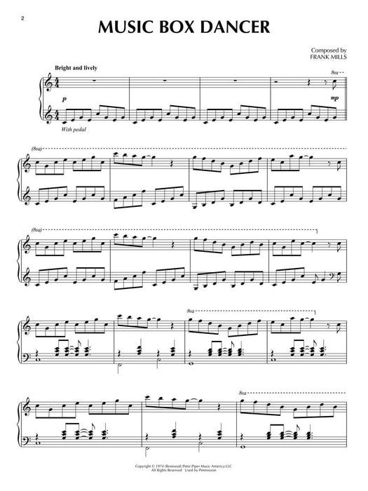 Music Box Dancer Piano Solo 舞曲 鋼琴 獨奏 | 小雅音樂 Hsiaoya Music