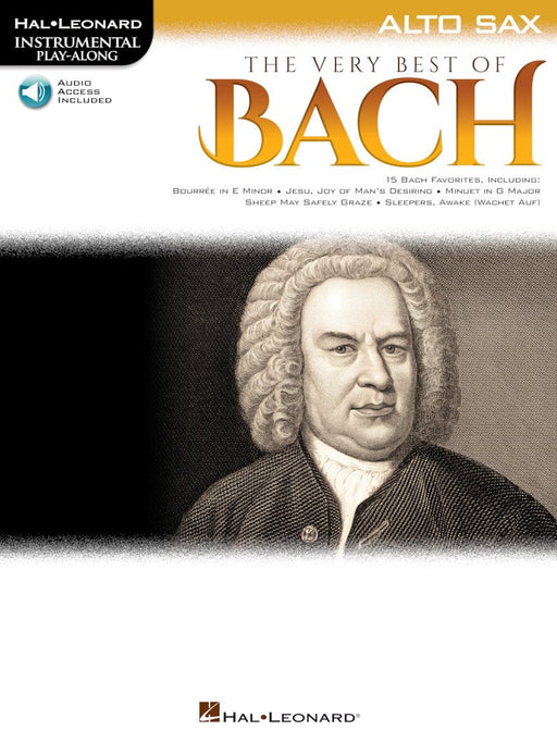The Very Best of Bach Instrumental Play-Along® for Alto Sax 巴赫約翰‧瑟巴斯提安 中音薩氏管 | 小雅音樂 Hsiaoya Music
