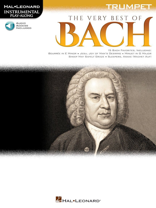 The Very Best of Bach Instrumental Play-Along® for Trumpet 巴赫約翰‧瑟巴斯提安 小號 | 小雅音樂 Hsiaoya Music