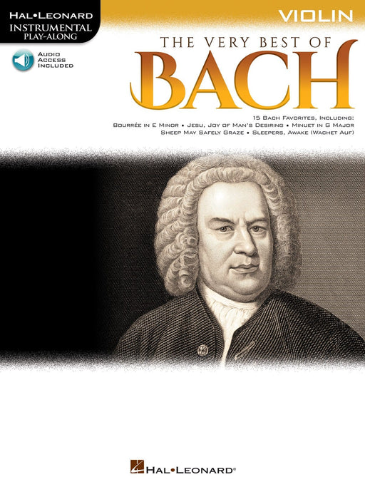 The Very Best of Bach Instrumental Play-Along® for Violin 巴赫約翰‧瑟巴斯提安 小提琴 | 小雅音樂 Hsiaoya Music