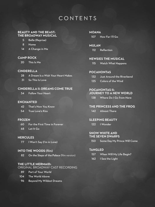 Disney Ingenue Songbook 27 Songs from Stage and Screen | 小雅音樂 Hsiaoya Music