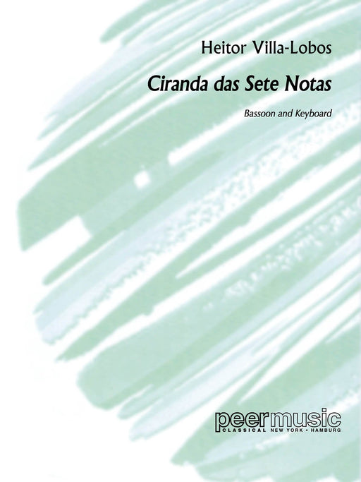 Ciranda das sete Notas for Bassoon and Keyboard 鍵盤樂器 低音管(含鋼琴伴奏) | 小雅音樂 Hsiaoya Music