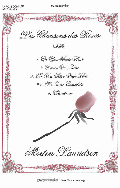 La rose complète (Perfect rose) from Les Chansons des Roses | 小雅音樂 Hsiaoya Music