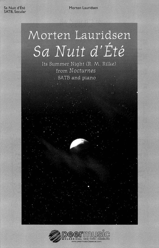 Sa nuit d'ete from Nocturnes SATB and Piano 夜曲 鋼琴 | 小雅音樂 Hsiaoya Music