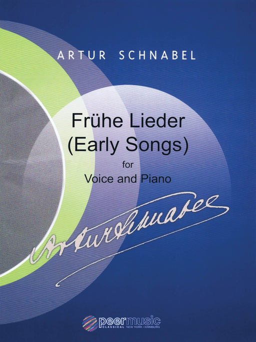 Frühe Lieder (Early Songs) for Voice and Piano 施納貝爾阿圖 鋼琴 中音 | 小雅音樂 Hsiaoya Music