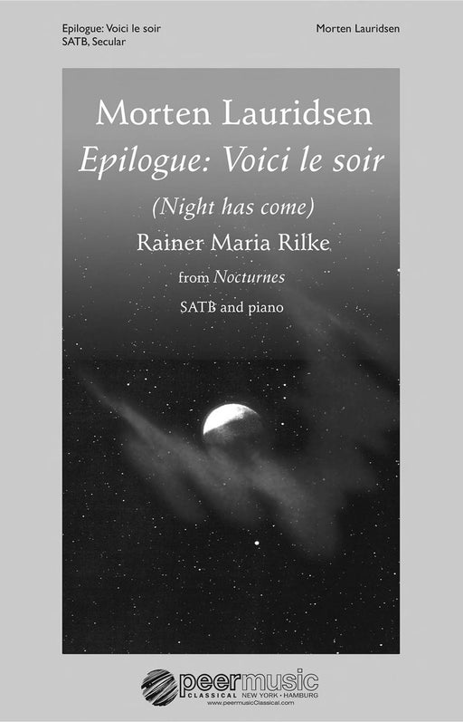 Epilogue: Voici le soir from Nocturnes SATB and Piano 夜曲 鋼琴 | 小雅音樂 Hsiaoya Music