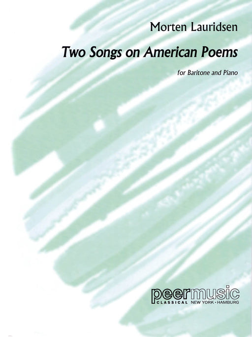 2 Songs on American Poems Baritone and Piano 鋼琴 聲樂 | 小雅音樂 Hsiaoya Music