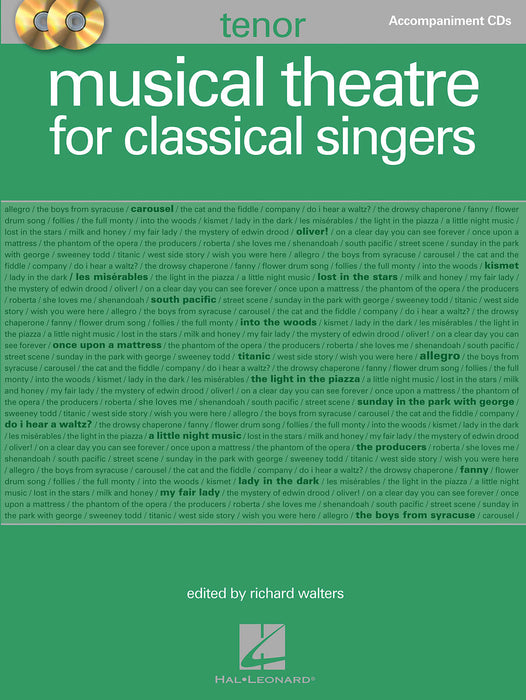 Musical Theatre for Classical Singers Tenor, Accompaniment CDs 古典 伴奏 | 小雅音樂 Hsiaoya Music
