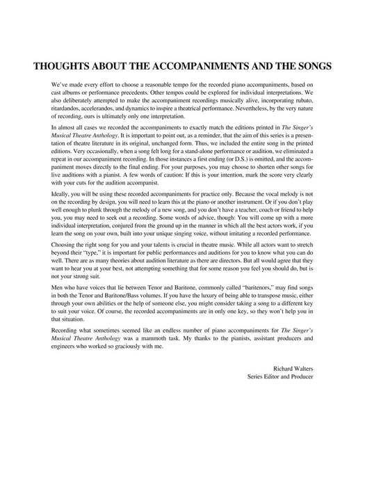 The Singer's Musical Theatre Anthology - Teen's Edition Tenor Accompaniment CDs Only 伴奏 | 小雅音樂 Hsiaoya Music