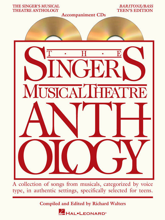 The Singer's Musical Theatre Anthology - Teen's Edition Baritone/Bass Accompaniment CDs Only 伴奏 | 小雅音樂 Hsiaoya Music