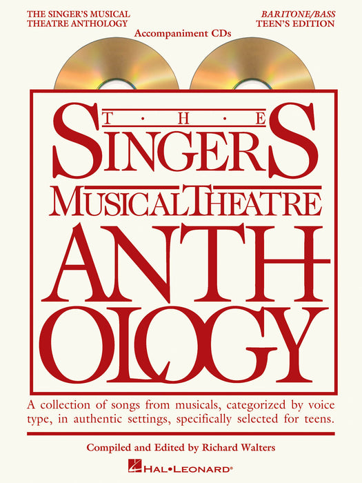 The Singer's Musical Theatre Anthology - Teen's Edition Baritone/Bass Accompaniment CDs Only 伴奏 | 小雅音樂 Hsiaoya Music
