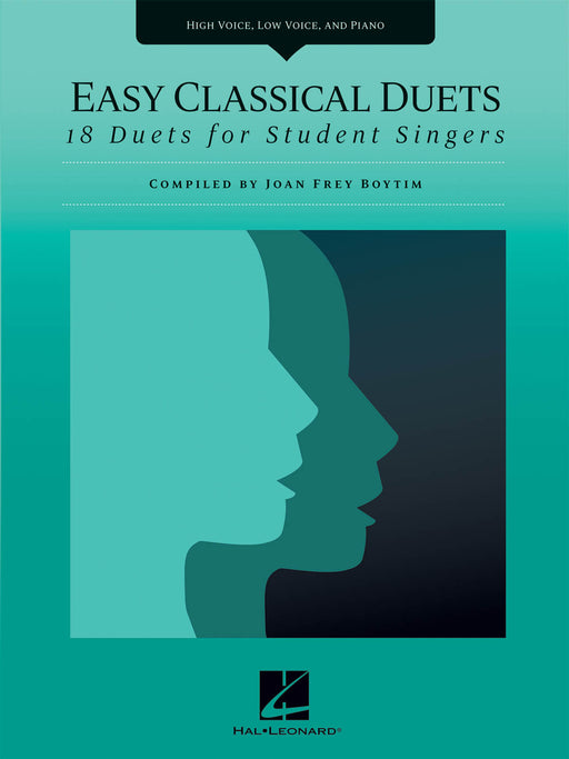 Easy Classical Duets 18 Duets for Student Singers High Voice, Low Voice, and Piano 古典二重奏 高音 鋼琴 | 小雅音樂 Hsiaoya Music