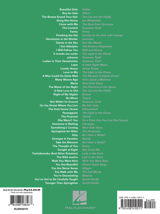 Musical Theatre for Classical Singers Tenor Book/2-CDs Pack 古典 | 小雅音樂 Hsiaoya Music