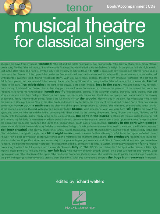 Musical Theatre for Classical Singers Tenor Book/2-CDs Pack 古典 | 小雅音樂 Hsiaoya Music