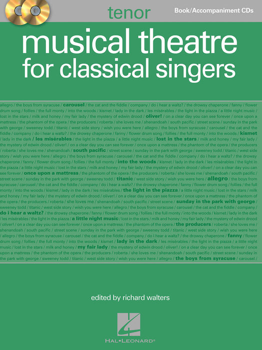 Musical Theatre for Classical Singers Tenor Book/2-CDs Pack 古典 | 小雅音樂 Hsiaoya Music