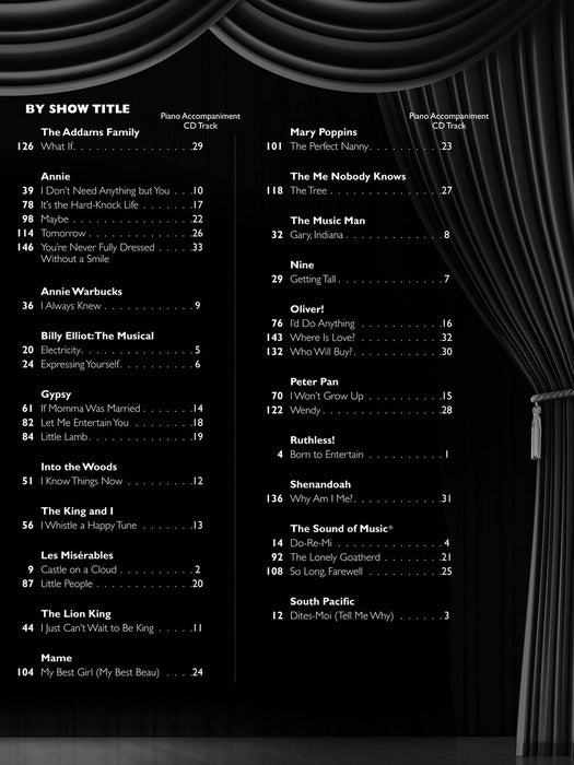 Broadway Songs for Kids Songs Originally Sung on Stage by Children 百老匯 | 小雅音樂 Hsiaoya Music