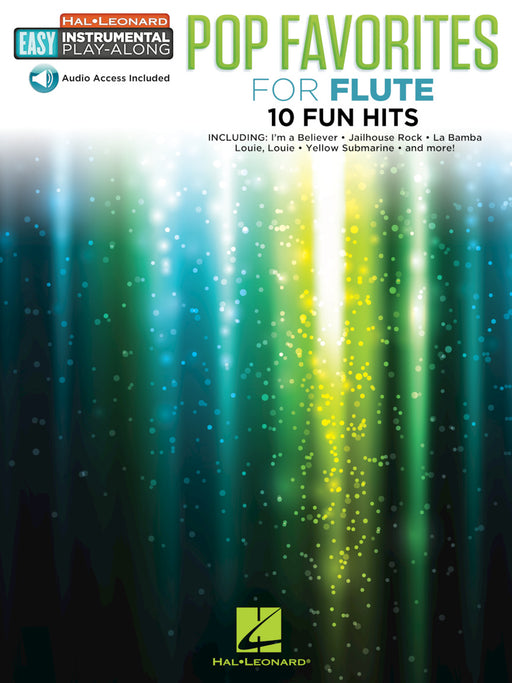 Pop Favorites - 10 Fun Hits Flute Easy Instrumental Play-Along Book with Online Audio Tracks 長笛 | 小雅音樂 Hsiaoya Music
