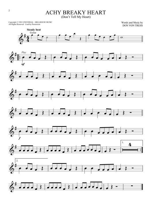 Pop Favorites - 10 Fun Hits Alto Sax Easy Instrumental Play-Along Book with Online Audio Tracks 中音薩氏管 | 小雅音樂 Hsiaoya Music