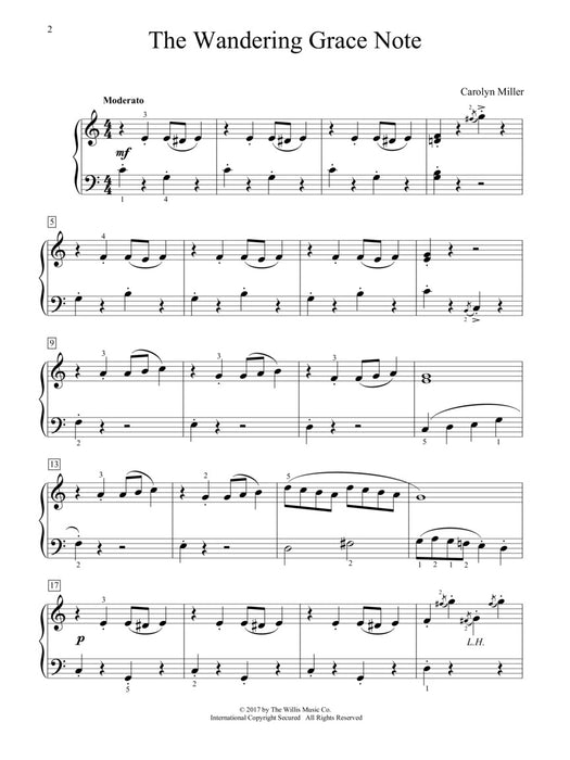 The Wandering Grace Note Later Elementary Level 音符 | 小雅音樂 Hsiaoya Music