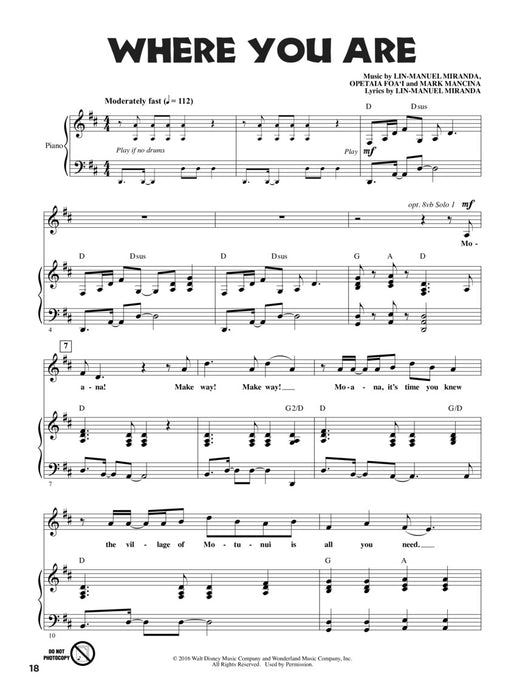 Let's All Sing Songs from MOANA Collection for Young Voices | 小雅音樂 Hsiaoya Music