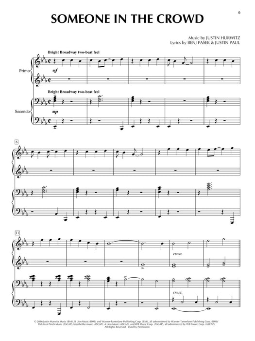 La La Land - Piano Duet Intermediate Level 1 Piano, 4 Hands NFMC 2020-2024 Selection 四手聯彈 鋼琴 | 小雅音樂 Hsiaoya Music