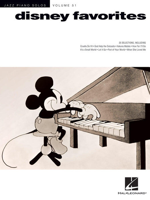 Disney Favorites Jazz Piano Solos Series Volume 51 爵士音樂鋼琴 獨奏 | 小雅音樂 Hsiaoya Music