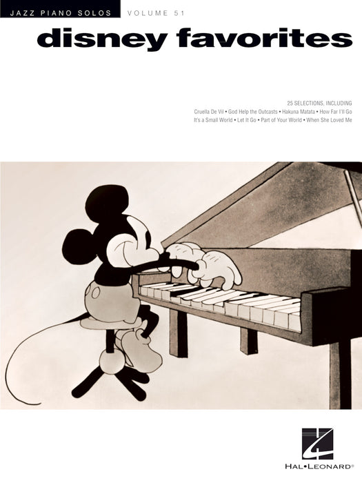 Disney Favorites Jazz Piano Solos Series Volume 51 爵士音樂鋼琴 獨奏 | 小雅音樂 Hsiaoya Music