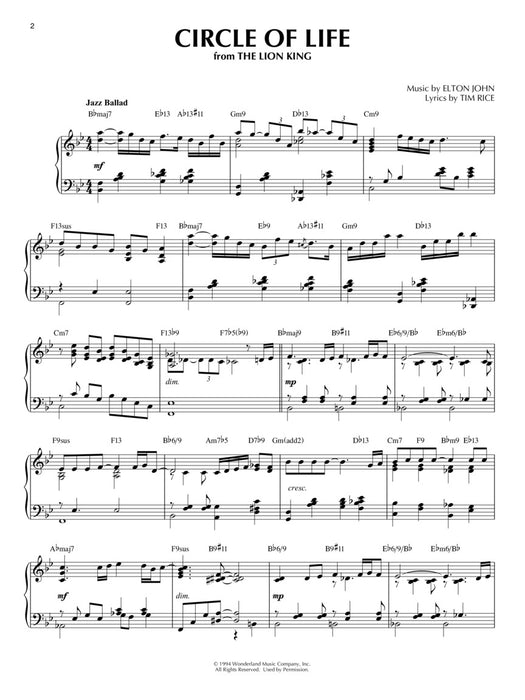 Disney Favorites Jazz Piano Solos Series Volume 51 爵士音樂鋼琴 獨奏 | 小雅音樂 Hsiaoya Music