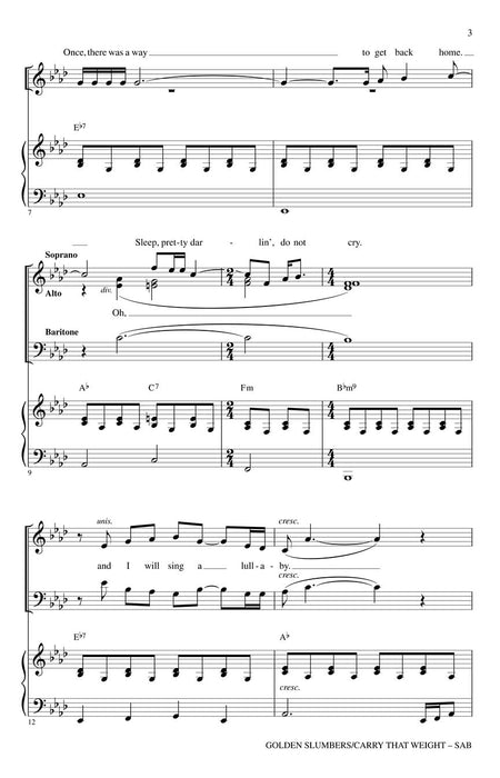 Golden Slumbers/Carry That Weight from Sing | 小雅音樂 Hsiaoya Music