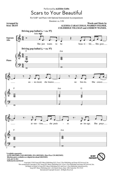 Scars to Your Beautiful | 小雅音樂 Hsiaoya Music