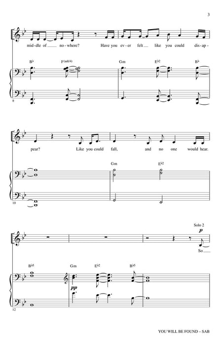 You Will Be Found from Dear Evan Hansen | 小雅音樂 Hsiaoya Music