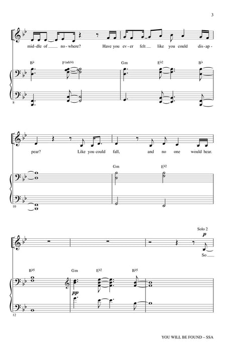 You Will Be Found from Dear Evan Hansen | 小雅音樂 Hsiaoya Music