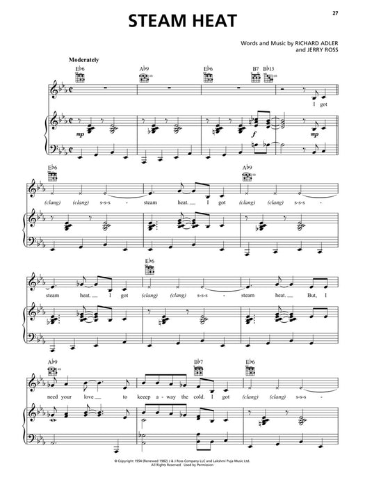 The Pajama Game Piano/Vocal Selections 鋼琴 | 小雅音樂 Hsiaoya Music