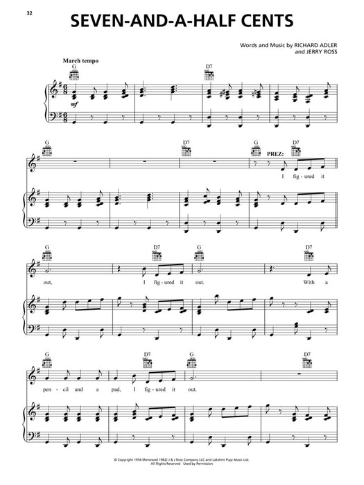 The Pajama Game Piano/Vocal Selections 鋼琴 | 小雅音樂 Hsiaoya Music