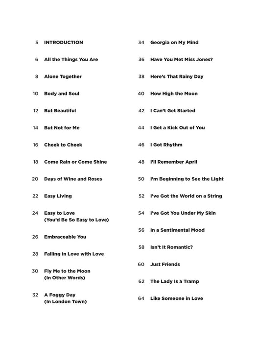 Jazz Standards - Super Easy Songbook 爵士音樂 | 小雅音樂 Hsiaoya Music