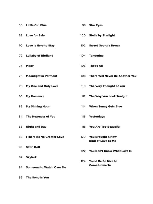 Jazz Standards - Super Easy Songbook 爵士音樂 | 小雅音樂 Hsiaoya Music