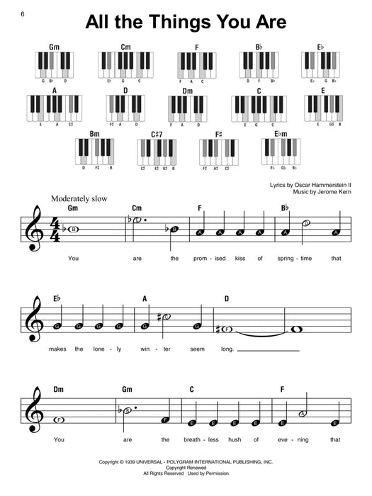 Jazz Standards - Super Easy Songbook 爵士音樂 | 小雅音樂 Hsiaoya Music