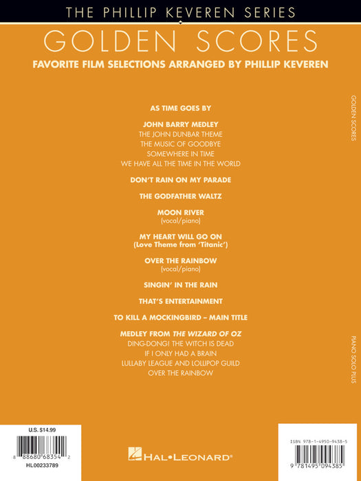 Golden Scores arr. Phillip Keveren The Phillip Keveren Series Piano Solo 鋼琴 獨奏 | 小雅音樂 Hsiaoya Music