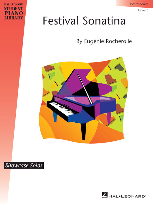 Festival Sonatina Hal Leonard Student Piano Library Showcase Solos, Level 5/Intermediate 小奏鳴曲 鋼琴 獨奏 | 小雅音樂 Hsiaoya Music