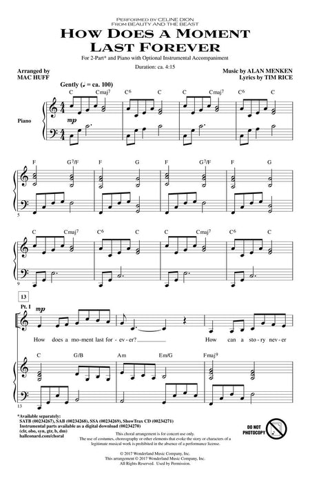 How Does a Moment Last Forever from Beauty and the Beast | 小雅音樂 Hsiaoya Music