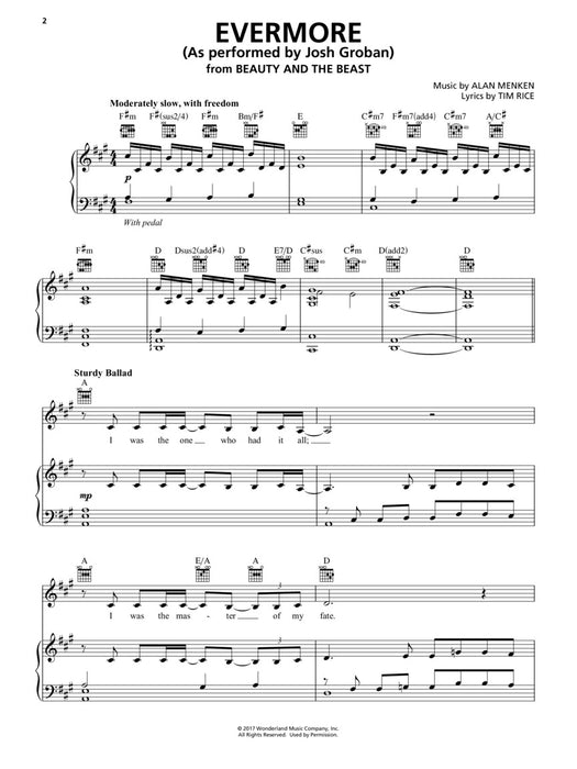 Evermore (from Beauty and the Beast) Digital Audio Backing Track Included! 數位 | 小雅音樂 Hsiaoya Music