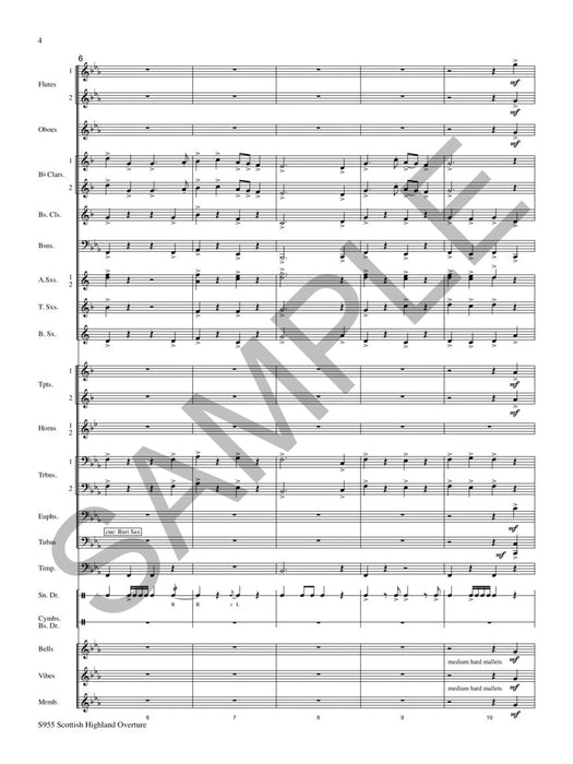 Scottish Highland Overture for Concert Band 序曲 室內管樂團 | 小雅音樂 Hsiaoya Music