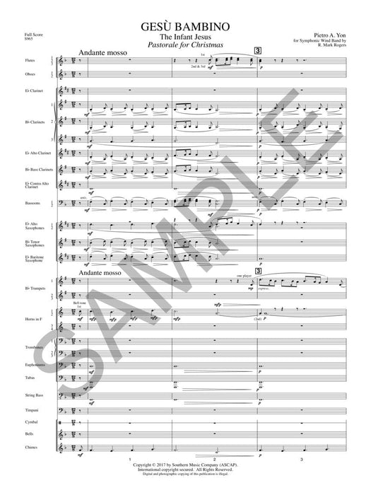 Gesu Bambino (The Infant Jesus): Pastorale for Christmas 田園曲 田園曲 管樂團 | 小雅音樂 Hsiaoya Music