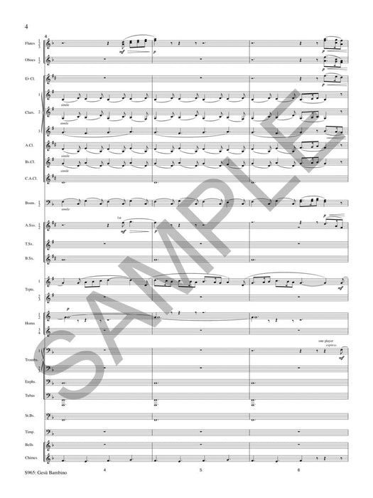 Gesu Bambino (The Infant Jesus): Pastorale for Christmas 田園曲 田園曲 管樂團 | 小雅音樂 Hsiaoya Music