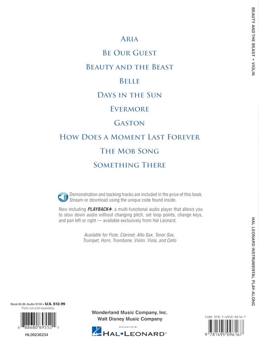 Beauty and the Beast Violin 小提琴 | 小雅音樂 Hsiaoya Music