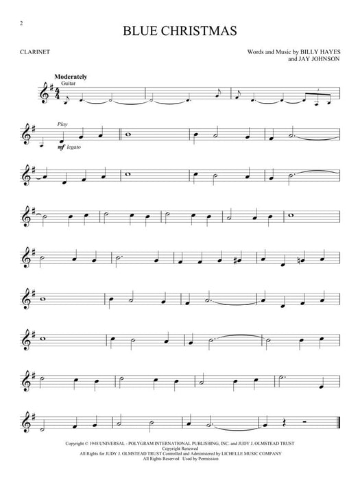 Christmas Favorites Clarinet 豎笛 | 小雅音樂 Hsiaoya Music