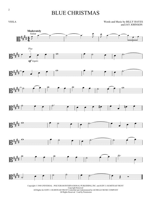 Christmas Favorites Viola 中提琴 | 小雅音樂 Hsiaoya Music